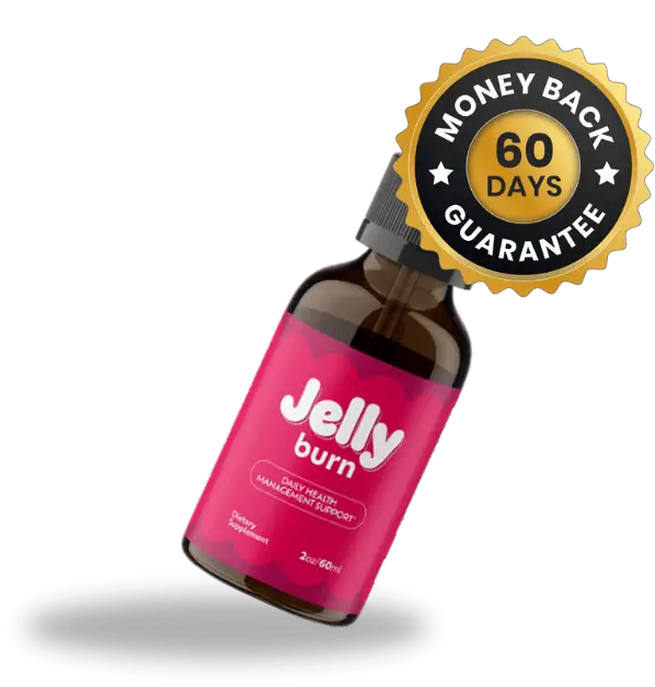JellyBurn weight loss supplement bottles